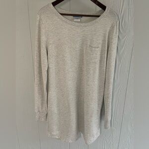 Wake & Wear by Ink & Ivy Women’s Gray Sleep Dress Size Small with Pockets